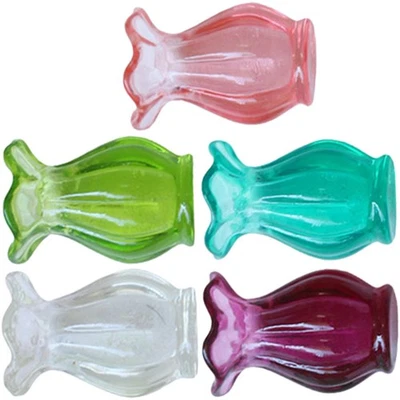 5Stk Mini Vase Set Modern Kleine Dekorative Krüge Zubehör Für Blumenvasen - Bild 1 von 4