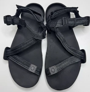 Xero Shoes Z-Trail EV Trek Black Barefoot Minimalist Hiking Sandals Men's Size 8 - Picture 1 of 13
