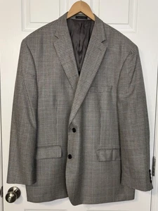 Lauren Ralph Lauren Men’s Blazer Size 52 R Micro Houndstooth 2 Button Front - Picture 1 of 15