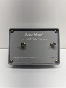 Channel Master Titan 2 Mast montiert Vorverstärker Set CM-7777 UHF/VHF ungetestet - Bild 1 von 7