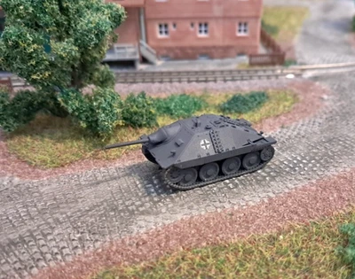 PANZER-SHOP.NL Wehrmacht Jagdpanzer 38(t) Hetzer Panzer, Spur TT, 1:120, Unbemalt, Minitanks