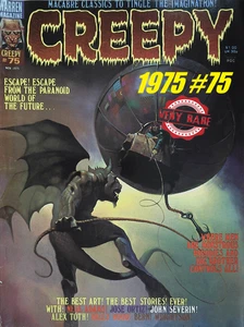 Muy Raro Noviembre 1975 Warren Publishing Creepy Magazine Volumen #75 - Imagen 1 de 5