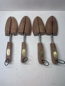 Woodlore Split Toe Adjustable Shoe Tree Wooden Cedar Forms Unisex Size 12 - Picture 1 of 7