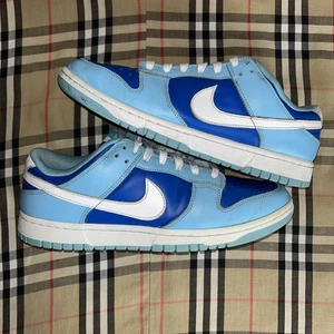 Nike Dunk Low QS 2022 Zapatillas Azul Argón Para Hombre 10.5 DM0121-400 Zapato de Skate Desgarrado* - Imagen 1 de 17
