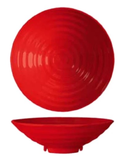 GET Enterprises ML-79-RSP 1.5Qt (48 oz) Red Melamine Bowl (1 dozen) - Image 1 of 1