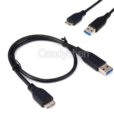 USB 3.0 Cable Cord For Seagate FreeAgent GoFlex Desk External Hard Disk Drive - Image 1 of 4