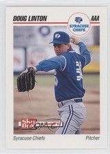 1992 SkyBox Pre-Rookie Syracuse Chiefs Doug Linton #510 Rookie RC