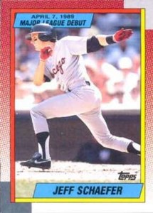 1990 Topps 1989 Debut MLB Baseball Trading Cards Pick From List