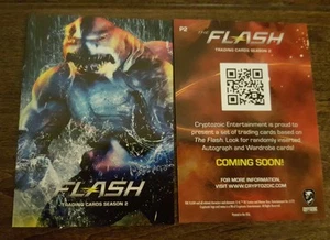 Tarjeta promocional SDCC WONDERCON CRYPTOZOIC 2017 DC The Flash King Shark temporada 2 # P2 - Imagen 1 de 1