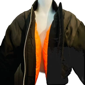 Art Class Boys Black Zipper Puffer Jacket Coat Size 5/6 - Picture 1 of 5