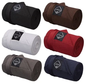 LeMieux TAIL BANDAGE Wrap Stable Travel Black/Brown/Burgundy/Grey/Navy/White - Picture 1 of 9