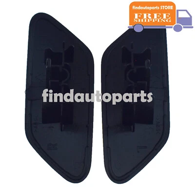 Cubierta de boquilla de pulverización de lavadora de lámpara de faro de 2 piezas tapa de chorro para Subaru XV Crosstrek Foto 1 de 4