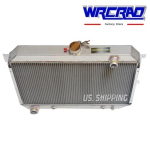 2 Rows Aluminum Radiator For 68-74 Dodge Charger/ Challenger 70-74/ Plymouth GTX - Picture 1 of 8