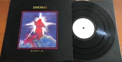 ENIGMA "MCMXC a.D." RARE TEST PRESSING DJ PROMO VINYL LP Michel Cretu - Sandra - Image 1 of 4