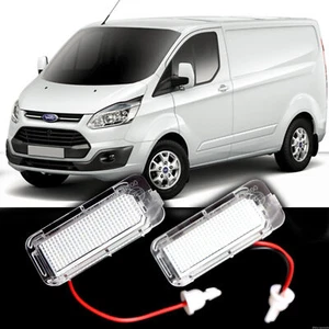 2x LED Kennzeichenleuchte Ford Transit Custom Kasten Nummernschildlicht - Bild 1 von 5