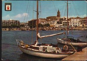 POSTAL PALAMOS PUERTO COSTA BRAVA GIRONA BOATS POSTCARD POSTKARTE CC01884 - Imagen 1 de 1