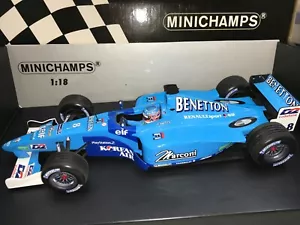 1:18 Minichamps #180 010098 Jenson Button Benetton Show car 2001 Ltd to 1,900pcs - Picture 1 of 11