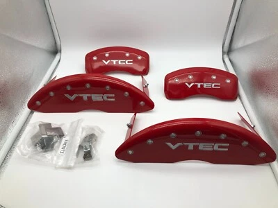 CUBIERTAS DE PINZA MGP 2007-2008 ACURA TL TYPE-S "VTEC" ROJO NUEVO EXCESO DE EXISTENCIAS Foto 1 de 4