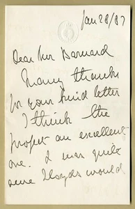 Lord Charles Beresford (1846-1919) - British admiral - Autograph letter signed - Picture 1 of 2