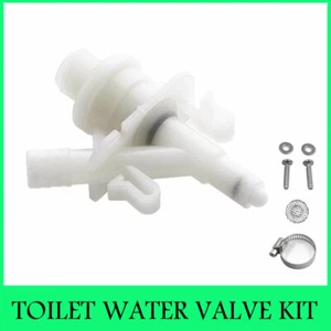 Durable Plastic Water Valve Kit 385311641 for 300 310 320 Series Toilets - Picture 1 of 9