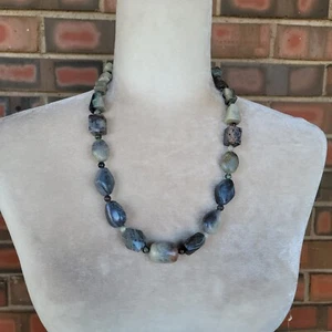 Minenfund von Jay King DTR 925 Stein Halskette signiert gemarkt - Bild 1 von 15