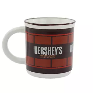 Tazza da tè caffè vintage Hershey’s Special cioccolato fondente 16 oz marrone rosso bianco - Foto 1 di 4