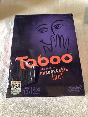 Taboo the game of unspeakable fun Hasbro - New - Image 1 of 4