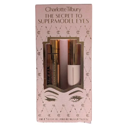 Charlotte Tilbury The Secret To Supermodel Eyes, Push Up Lashes / Brow Fix - NIB - Image 1 of 4