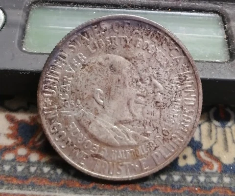 1954-S GEORGE CARVER/BOOKER T WASHINGTON COMMEMORATIVE HALF DOLLAR Cover
