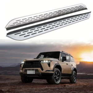 Silver Aluminum Running Board fits for Lexus GX550 2024 2025 Side Step Nerf Bars - Picture 1 of 10