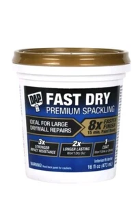 DAP Fast Dry Premium Ready to Use Off-White Spackling and Patching Compound 1 pt - Picture 1 of 1