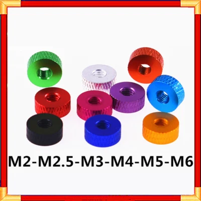 Distanzmutter Alu Legierung Verbindungsmuffe Gewindehülse Hülsenmuttern M2 - M6 - Bild 1 von 4