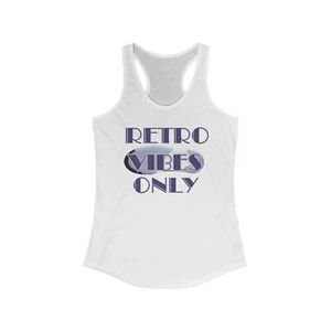Match Retro 5 Grape Retro Vibes only Damen Racerback Tank - Bild 1 von 7