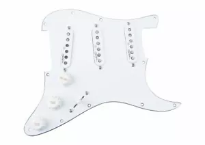 Seymour Duncan Jimi Hendrix Pickguard caricato, percorso standard - bianco - Foto 1 di 5
