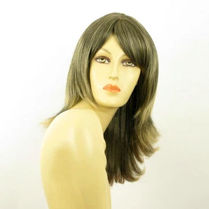 mid length wig for women wick golden brown ref LILI ROSE 1bt24b PERUK - Picture 1 of 8