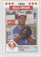 1990 Southern League All-Stars Doug Simons #19