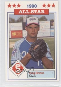 1990 Southern League All-Stars Doug Simons #19