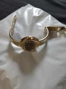 Original Vintage Seiko Hi-Beat 2202-7039 Gold Tone Case w\ Bracelet - Picture 1 of 9
