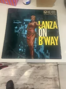 (Mario) Lanza On B’way (Broadway)Vinyl LP & Inner RCA 1964 Plays Nicely Opera - Picture 1 of 5