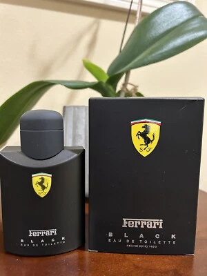 Ferrari Negro de Ferrari para Hombre 4.2 OZ EDT **Fórmula Original** RARO Foto 1 de 3