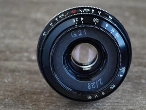 G-21 28mm f/2 M39 LTM/LSM rehouse CINE APS-C - Imagen 1 de 12