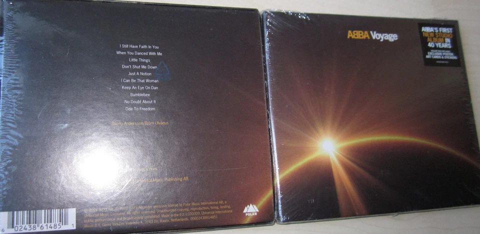 ABBA - VOYAGE - Limited Deluxe Box (CD Album 2021) - NEU OVP Digipak mit Poster - Bild 1 von 1