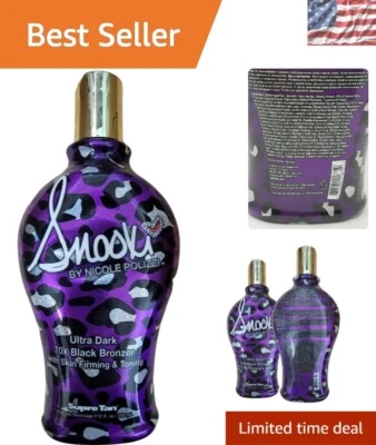 Achieve Deep, Dark Tan with Snooki 70X Black Bronzer & Skin Firming Lotion 12 oz - Image 1 of 4