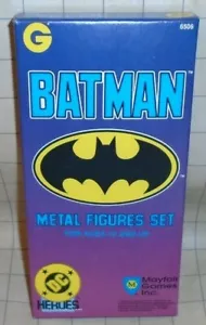 DC Heroes Joker & Batman Figure Metal Set NIB OOP Grenadier Models 75mm - Picture 1 of 4