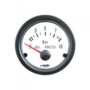 STRUMENTO PRESSIONE OLIO WHITE LINE SIMONI RACING MANOMETRO - Picture 1 of 1