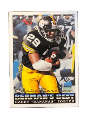 1993 Upper Deck - #435 Barry Foster - Image 1 of 2