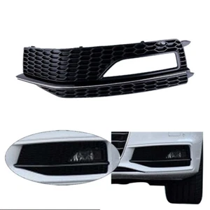 Front Bumper Fog Light Grille Cover Left Driver Side For AUDI A4 S-Line 2013-15 - Picture 1 of 5
