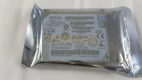 Hitachi Travelstar C4K40 Hard Drive 40GB 1.8" ATA100 4200rpm HTC426040G9AT00 - Image 1 of 1