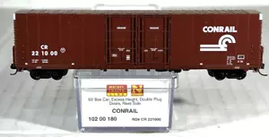 MICRO-TRAINS N 60' NIETSEITE ÜBERHÖHE BOX CAR CONRAIL 10200180 - Bild 1 von 3