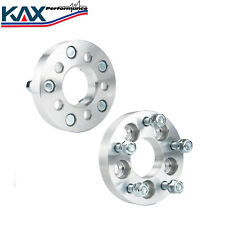 2pcs 1" Thick 5x100 to 5x114.3 Wheel Adapters 12x1.5 Spacers For Chrysler Dodge